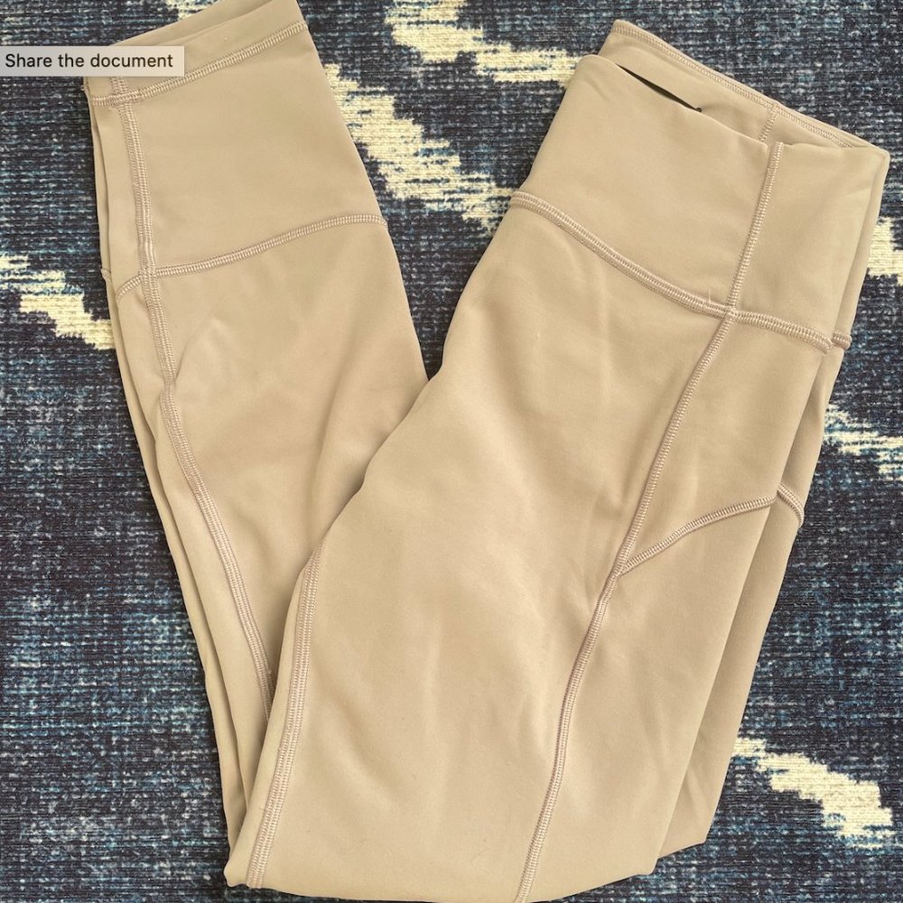 In Movement Tight 25" Everlux Yoga Pants (Size 6)